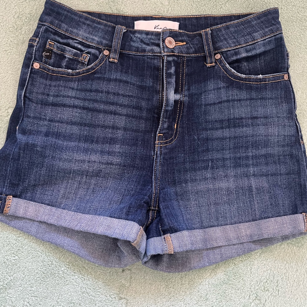 Blue Denim Shorts
